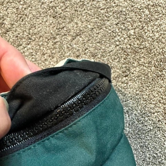 Vintage Team Kool Green cigarette advertising windbreaker jacket hooded medium - Picture 7 of 8